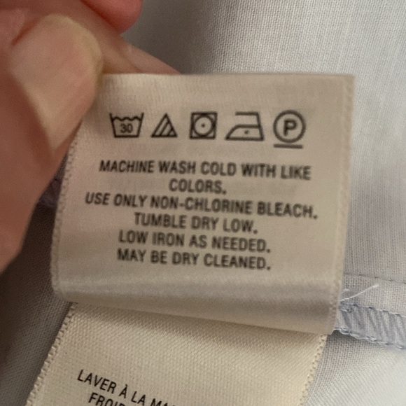 Maeve Anthropologie Blue Sheath Midi Dress Spaghetti Strap size 8 - Picture 9 of 10